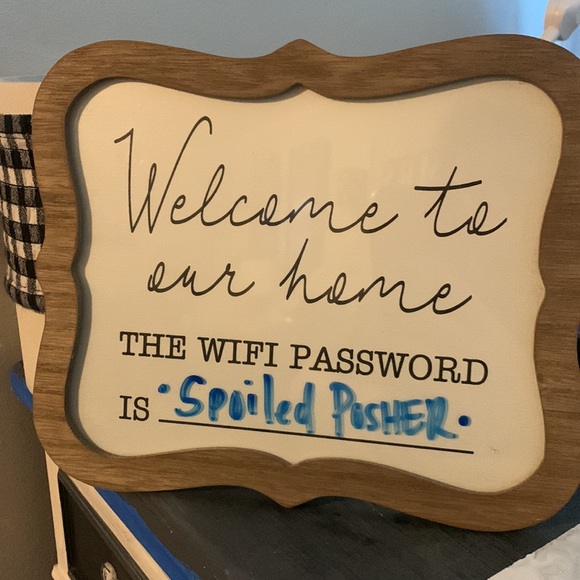 Hobby Lobby WiFi Table Decor - Picture 2 of 2